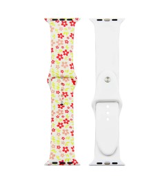Ремінець Print Apple Watch 42  /  44mm (Ромашковий)
