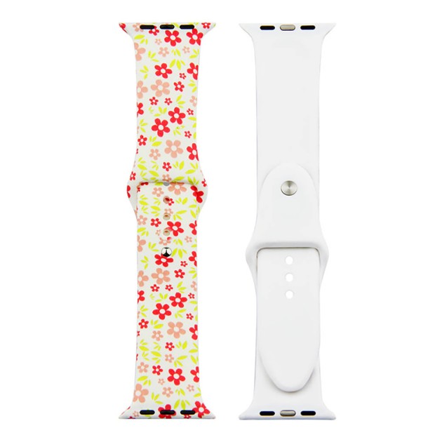 Ремінець Print Apple Watch 42  /  44mm (Ромашковий)