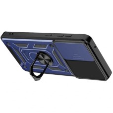Бронь-чехол Ring Serge Armor Case Xiaomi Mi 11 Lite (ShutCam) (Синий)