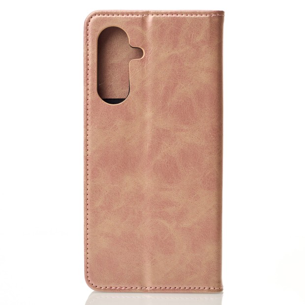 Чехол-книжка Leather Elegant Samsung Galaxy А37/ А36/ A56 (Бронзовый)