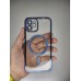 Чохол UMKU Shining з MagSafe для Apple iPhone 12 (Синій)