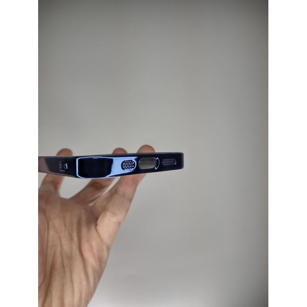 Чохол UMKU Shining з MagSafe для Apple iPhone 12 (Синій)