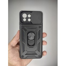 Броньований чохол Ring Serge Armor Case для Xiaomi Mi 11 Lite (ShutCam) (Чорний)