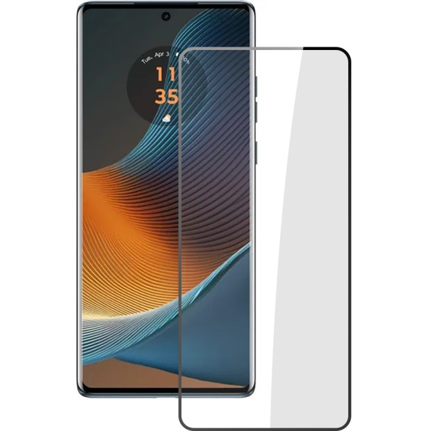 Захисне скло 5D Curved Motorola Moto Edge 60 Fusion Black