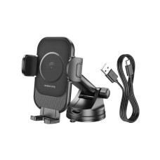 Автодержатель Borofone BH203 Magsafe 15W (Чёрный)