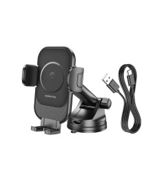 Автодержатель Borofone BH203 Magsafe 15W (Чёрный)