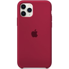 Силіконовий оригінальний чохол Apple для iPhone 11 Pro Max (04) Rose Red