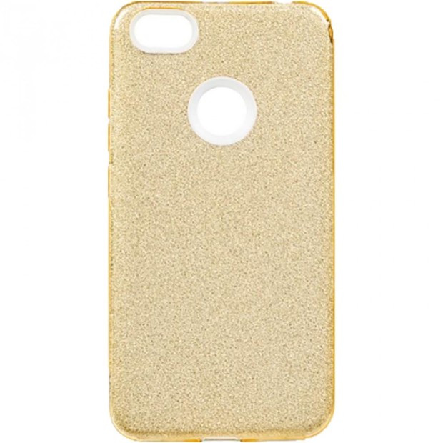 Силикон Glitter Huawei Y6 (2018) (Золотой) Силикон Glitter Huawei Y6 (2018) (Золотой)