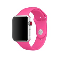 Ремешок Apple Watch Silicone 38 / 40 / 41mm (31) Barbie Pink