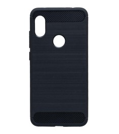 Силикон Polished Carbon Xiaomi Redmi Note 6 / Note 6 Pro (Черный)