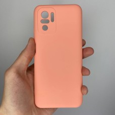 Силикон Original 360 Case Xiaomi Redmi Note 10 / Note 10S (ShutCam) (Лавандовый)
