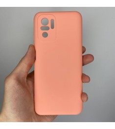 Силикон Original 360 Case Xiaomi Redmi Note 10 / Note 10S (ShutCam) (Лавандовый)..