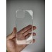 Чехол силиконовый 6D Apple iPhone 15 (Прозрачный)