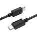 USB-кабель Hoco Silicone X73 (Type-C to Lightning) (Чорний)