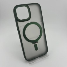 Чохол WAVE Premium Attraction з MagSafe для iPhone 15 (Зелений)