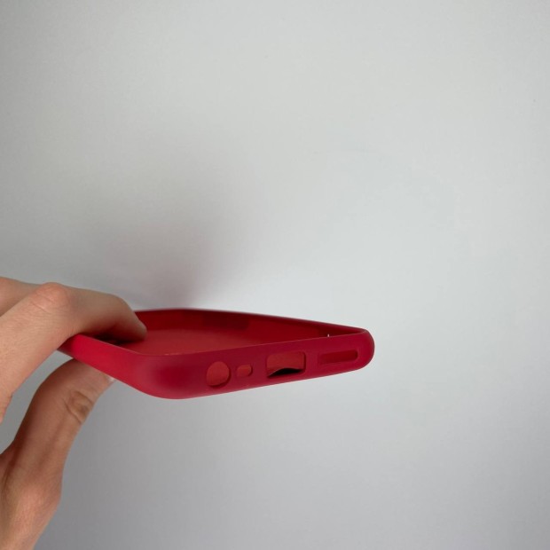 Силіконовий оригінальний 360-чохол для Xiaomi Redmi 8A (ShutCam) (темно-червоний)