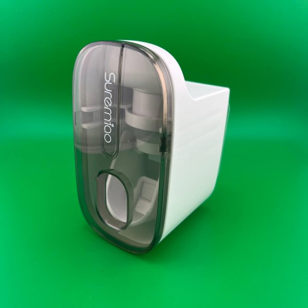 Автоматический диспенсер для зубной пасты настенный (Серый)