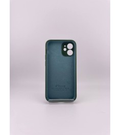 Силикон Original RoundCam Case Apple iPhone 12 Mini (73) Forest Green