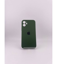 Силіконовий оригінальний чохол RoundCam для Apple iPhone 12 Mini (73) Лісовий Зе..