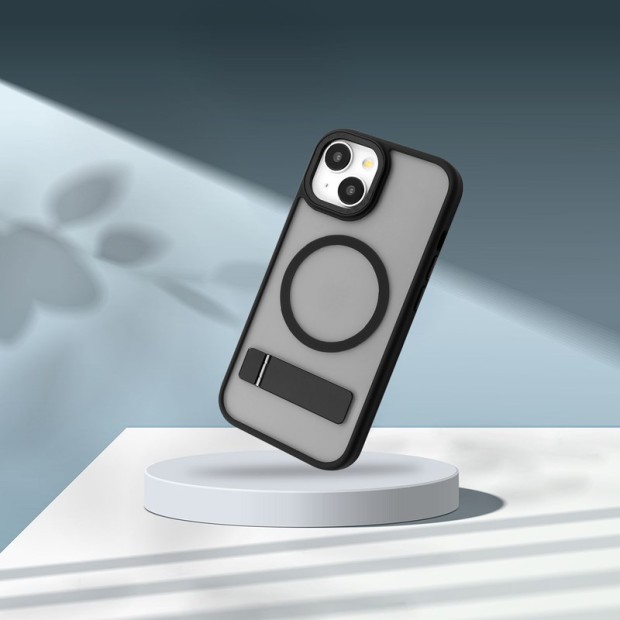 Тонкий чохол Proove Mainstay Case MagSafe для Apple iPhone 15 (Чорний)