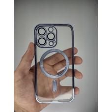 Чехол UMKU Shining with MagSafe Apple iPhone 13 Pro (Sierra Blue)