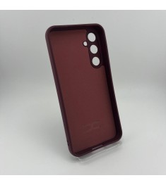 Силикон Original Samsung Galaxy S23 FE (ShutCam) (Бордовый)