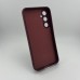 Силіконовий чохол Original Samsung Galaxy S23 FE (ShutCam) (Бордовий)