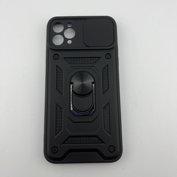 Чохол Ring Serge Armor ShutCam для Apple iPhone 11 Pro Max (Чорний)