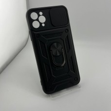 Чохол Ring Serge Armor ShutCam для Apple iPhone 11 Pro Max (Чорний)