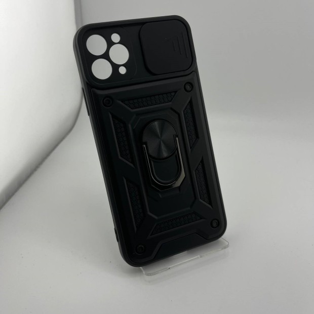 Чохол Ring Serge Armor ShutCam для Apple iPhone 11 Pro Max (Чорний)
