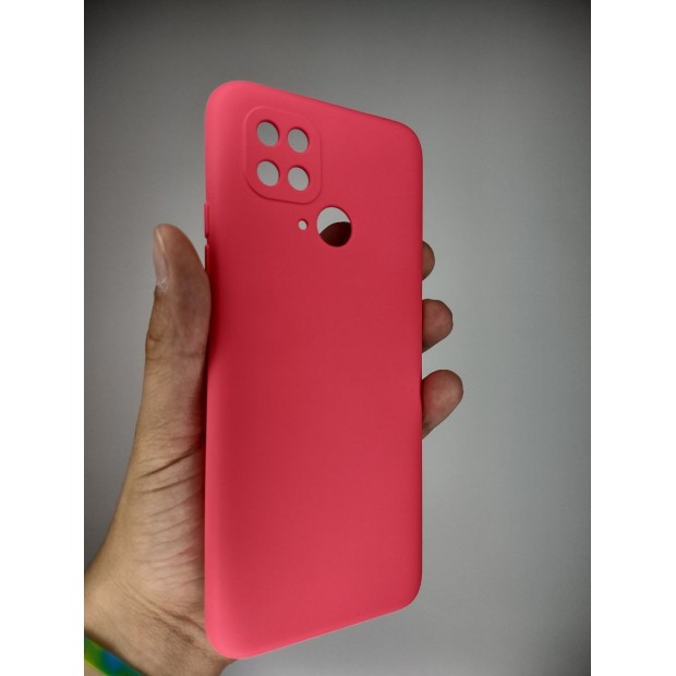 Силіконовий чохол оригінальний Xiaomi Redmi 10C (ShutCam) (Фламінго)