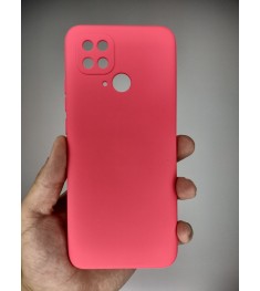 Силіконовий чохол оригінальний Xiaomi Redmi 10C (ShutCam) (Фламінго)