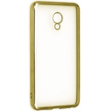 Силіконовий чохол UMKU Line для Meizu M5c (Золотий)