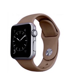 Ремінець для Apple Watch з силікону 42  /  44  /  49 мм (29) Saddle Brown