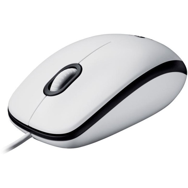 Мышь проводная Logitech M100 (910-005004) (White)