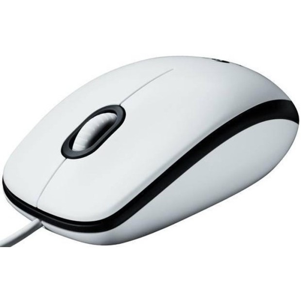 Мышь проводная Logitech M100 (910-005004) (White)