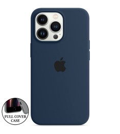 Силикон Original Round Case Apple iPhone 13 Pro (09) Midnight Blue