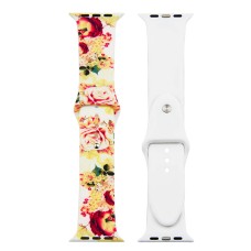 Ремінець Print для Apple Watch 38  /  40 мм (Квіти 2).