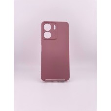 Силіконовий чохол Original Xiaomi Redmi 13C  /  Poco C65  /  Poco M6 (ShutCam) (Темна пудра)