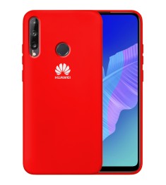 Силіконовий Original 360 Case Logo Huawei P40 Lite E (Червоний)