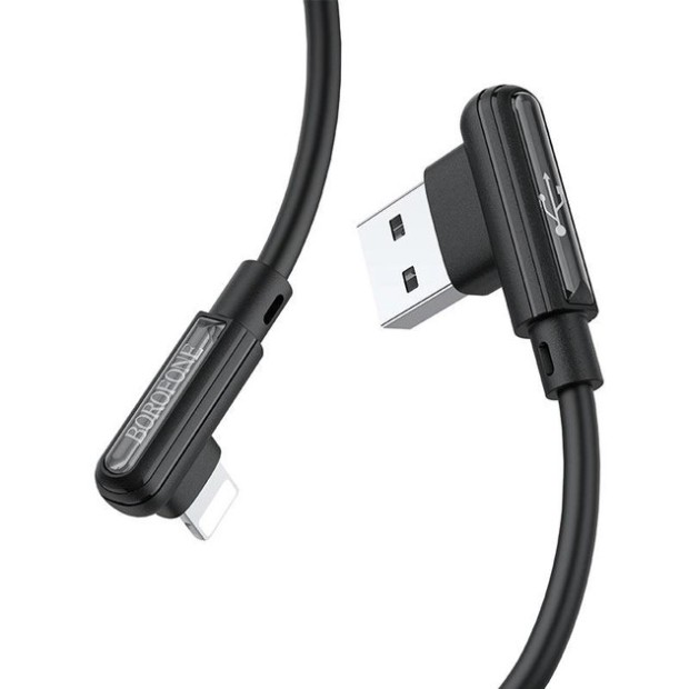 USB-кабель Borofone BX58 (Lightning) (Чорний)