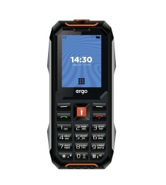 Мобильный телефон Ergo E182 Dual Sim Black Orange