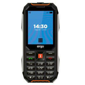 Мобільний телефон Ergo E283 Dual Sim Black Orange
