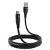 USB-кабель Proove Soft Silicone 3A (1m) (Type-C) (Black)