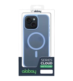Силіконовий чохол Alabay Cloud Matte Apple iPhone 13 (Світло-блакитний)