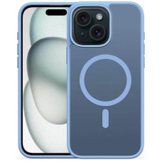 Силіконовий чохол Alabay Cloud Matte Apple iPhone 13 (Світло-блакитний)