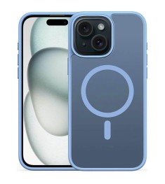 Силіконовий чохол Alabay Cloud Matte Apple iPhone 13 (Світло-блакитний)