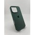 Силикон Original Round Case Apple iPhone 16 Pro (55) Blackish Green