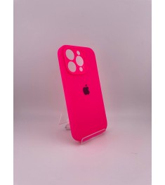 Силикон Original RoundCam Case Apple iPhone 14 Pro (84) Pink Citrus