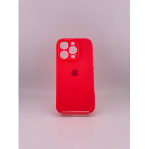 Силикон Original RoundCam Case Apple iPhone 14 Pro (84) Pink Citrus